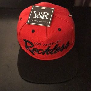 Young & Reckless Red Hat NEVER WORN